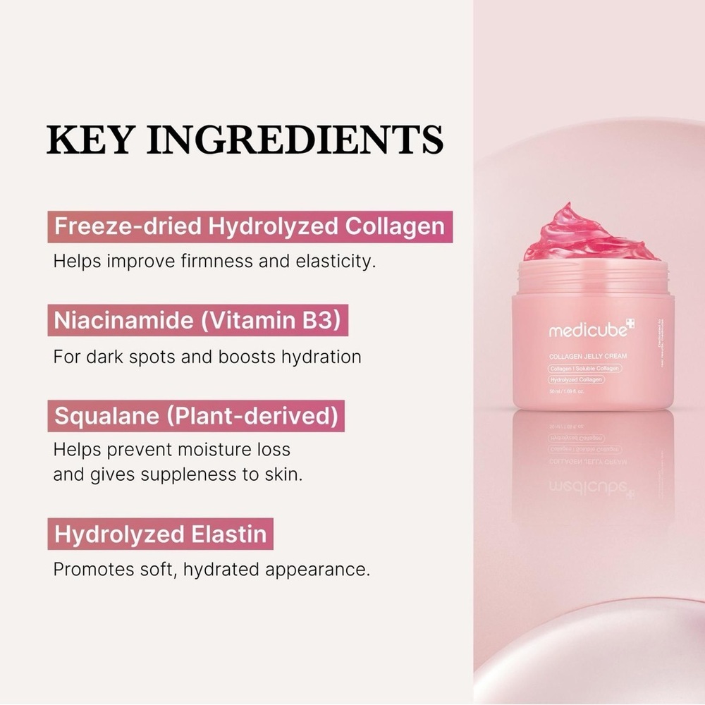 🎀 Medicube Collagen Jelly Cream – 110 ml / 3.71 fl oz - Picture 4 of 7